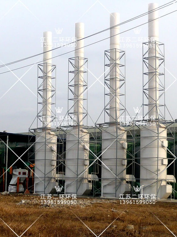 酸雾净化塔 洗涤塔 喷淋塔 塑料酸雾废气净化塔