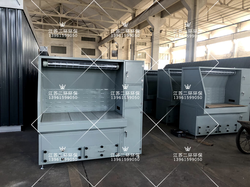 无动力打磨工作台碳钢材质